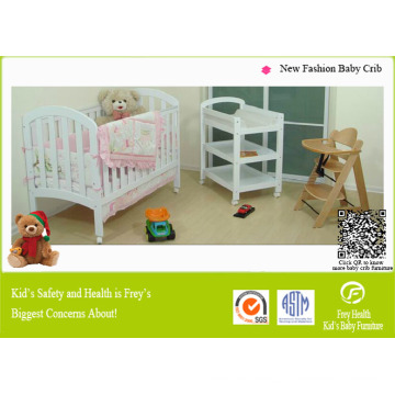 Neue Mode Holz Baby Kinderbett Set Möbel